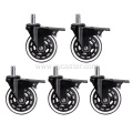 Office Chair Wheels 3 inch Brake